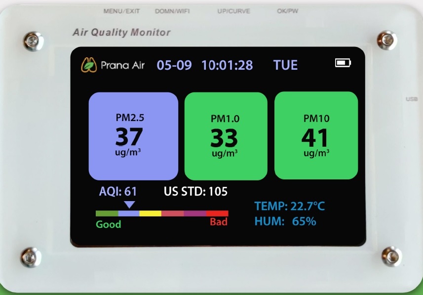 Smart air quality monitor